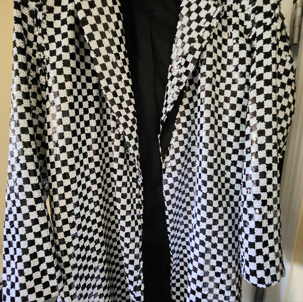 Sequins blazer dress - Picture 3 of 4